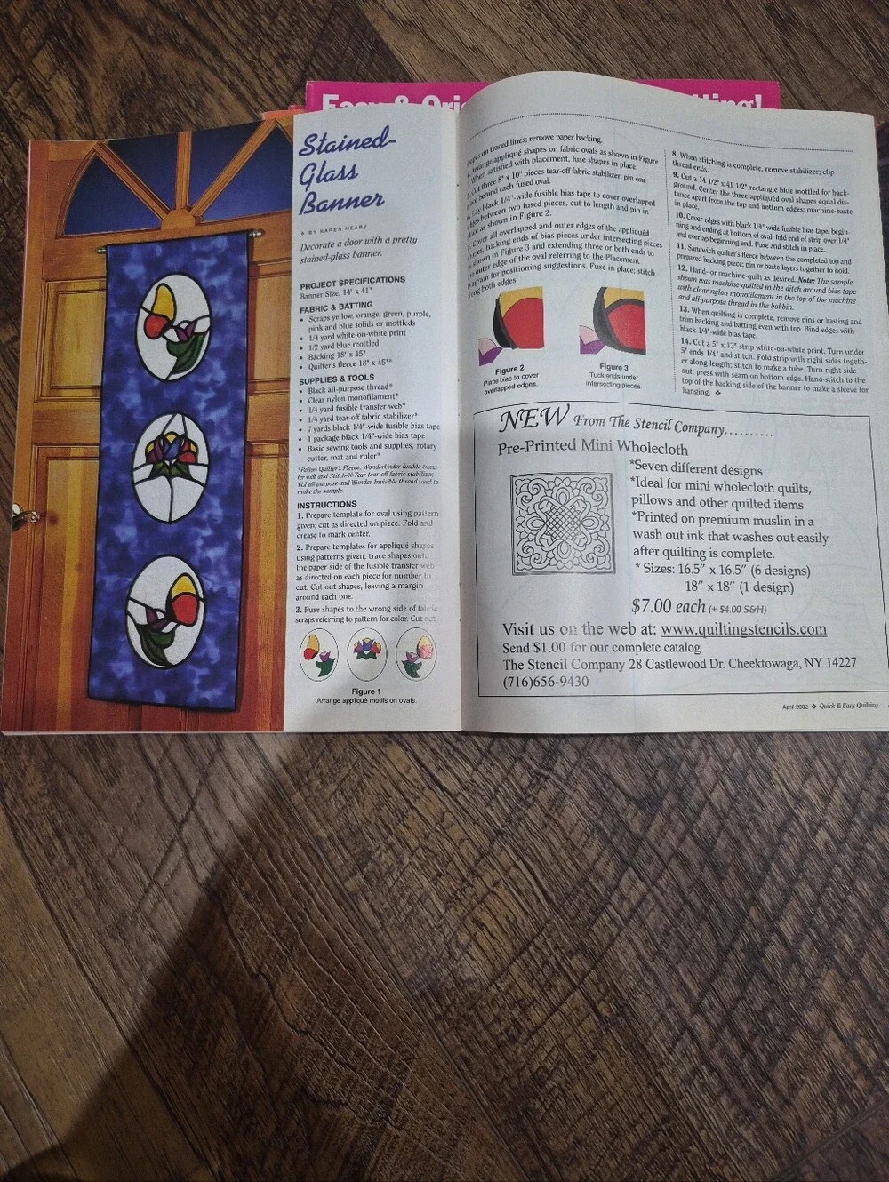 Lot of 9 Vintage Quilting Magazines Quilters World/Quiltmaker/Quilting W Pattern